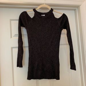 NWT sexy metallic top! XS
